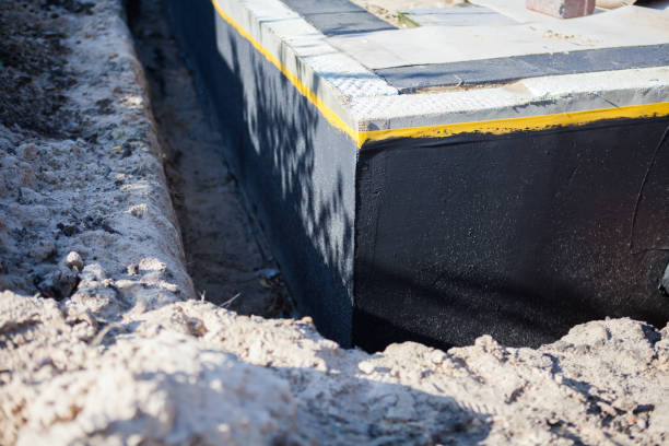 Professional Foundation Crack Repair technician working in Amboy, IN